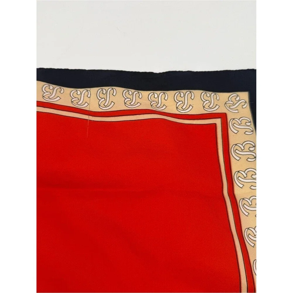 Vintage red monogram
